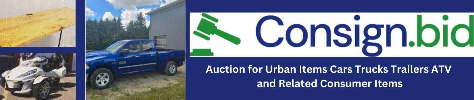 ConsignBid Online Auction Consumer Items August 28th 6 PM