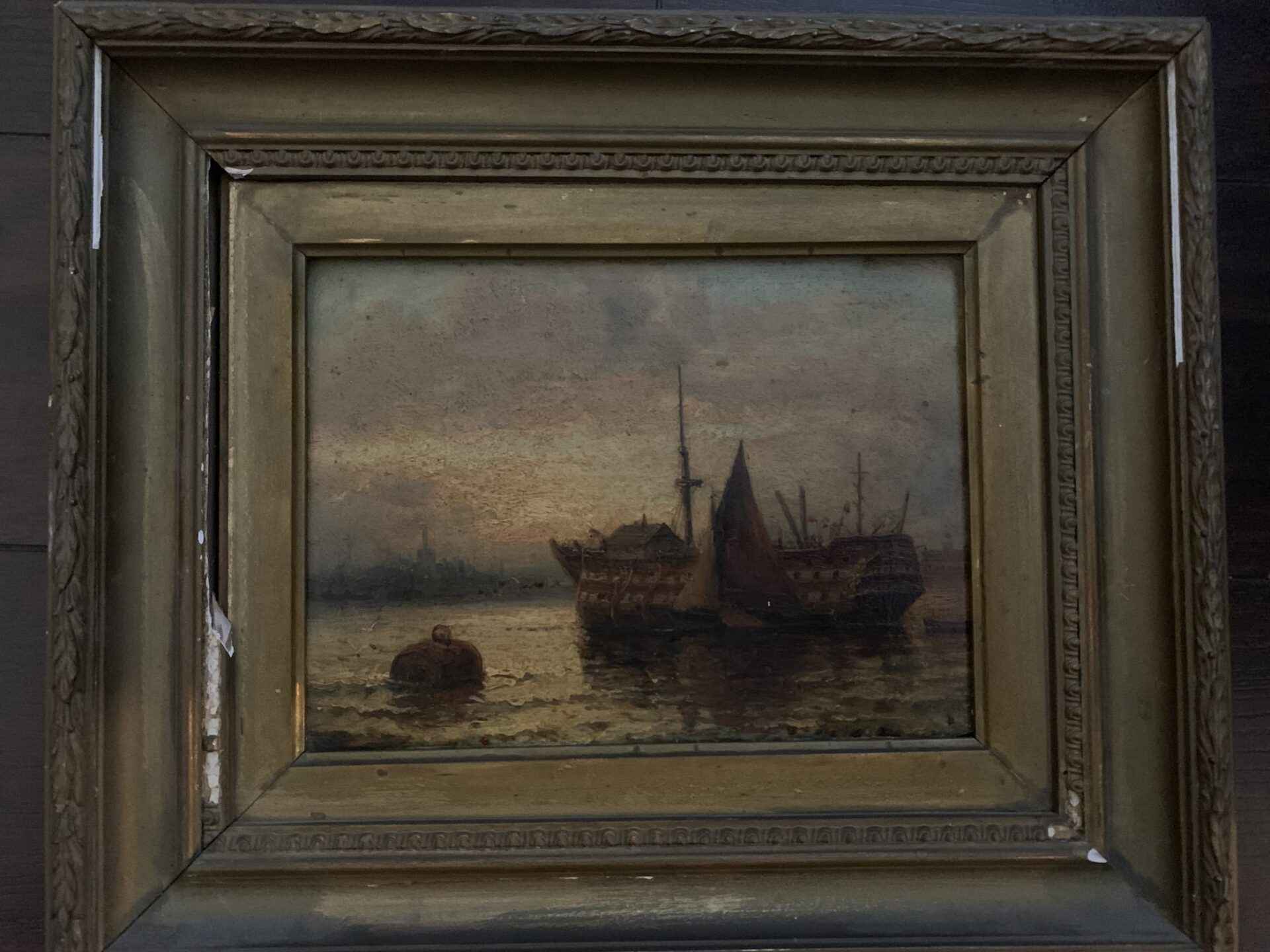 Early 19th century oil painting