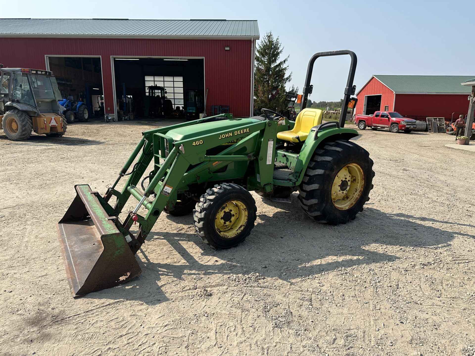 John Deere 4500 loader tractor 4x4