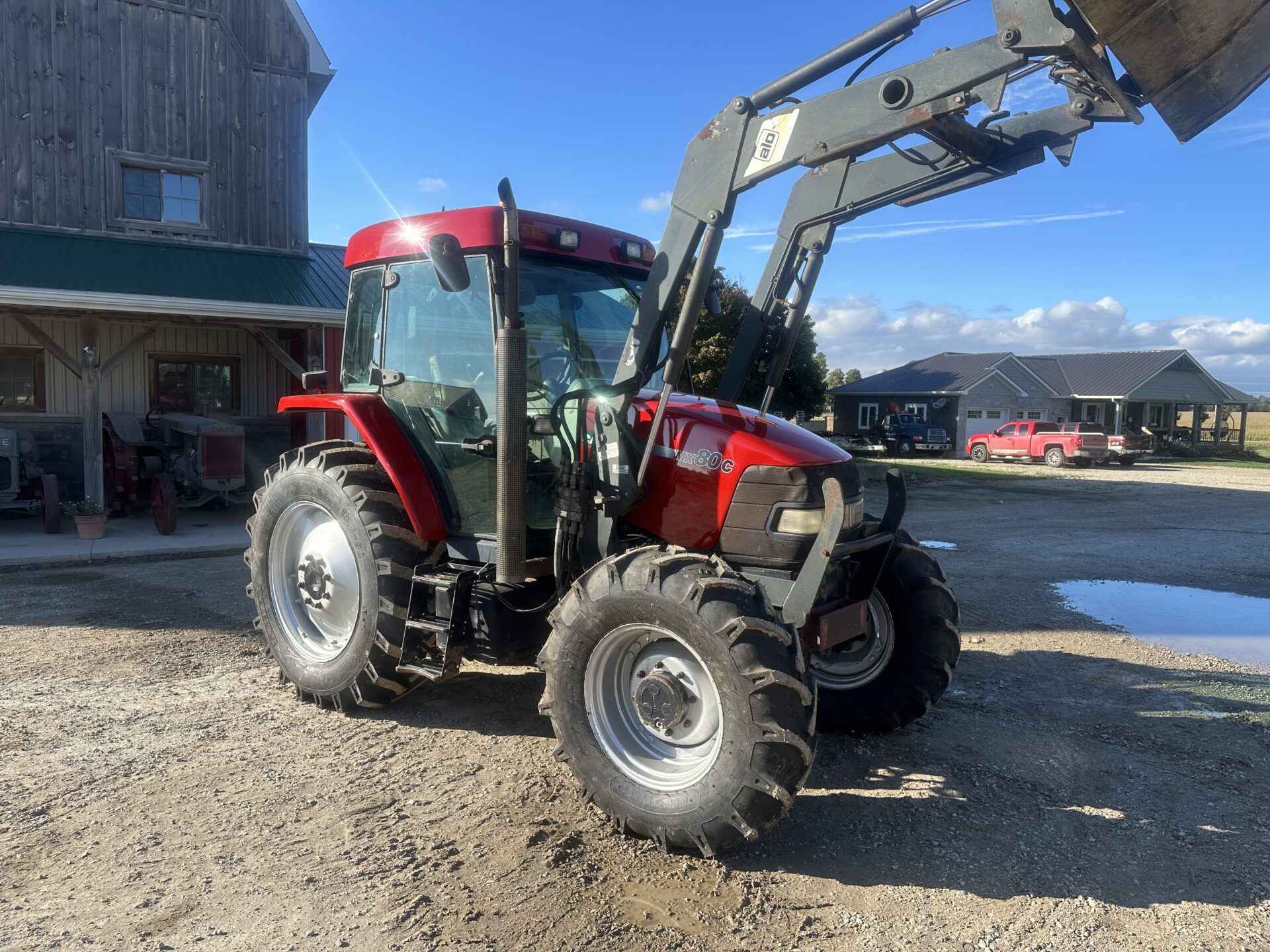 Case IH Mx80c loader tractor 4x4