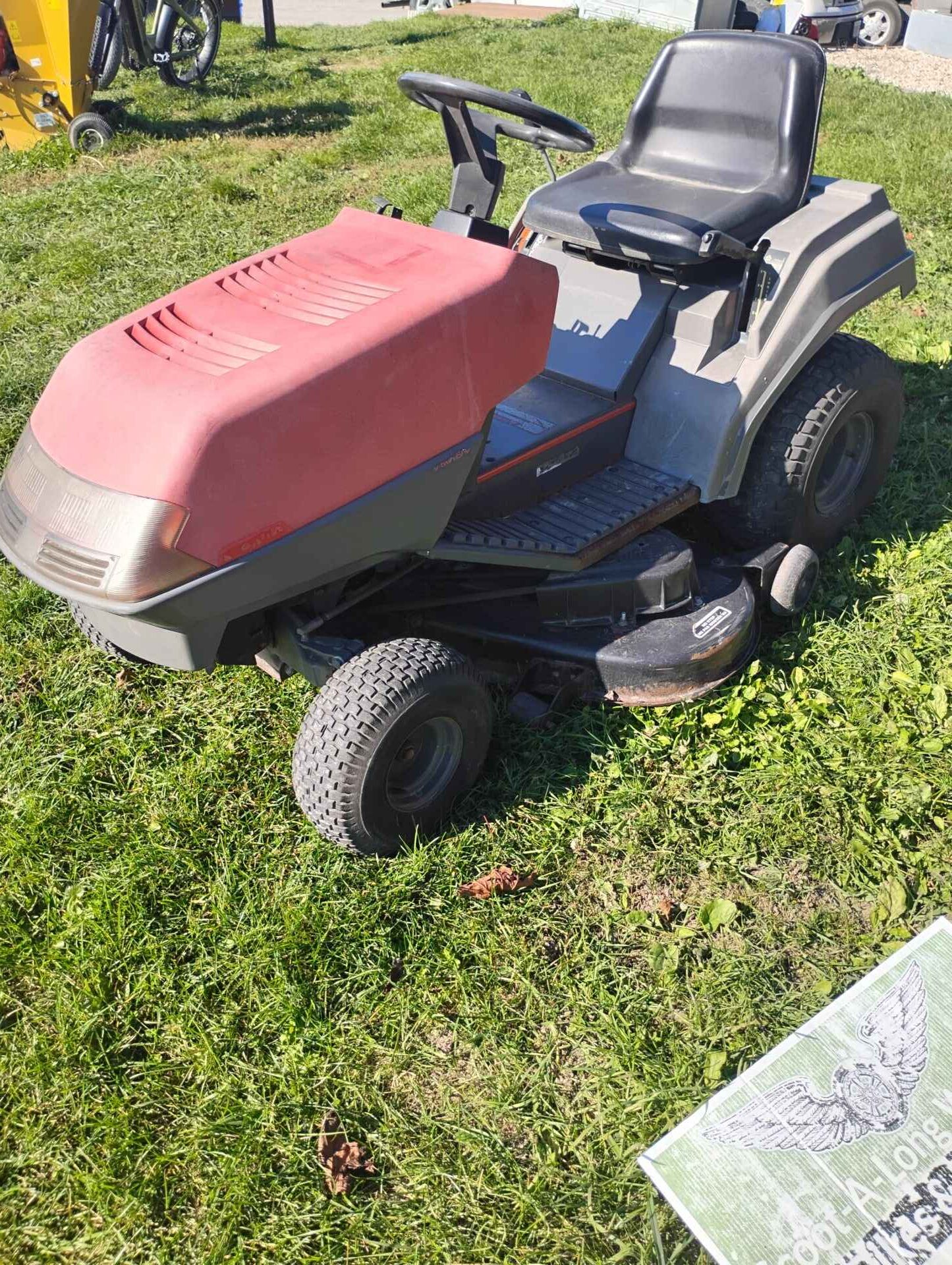 Dynamark lawn mower OLDER UNIT FAIR SHAPE