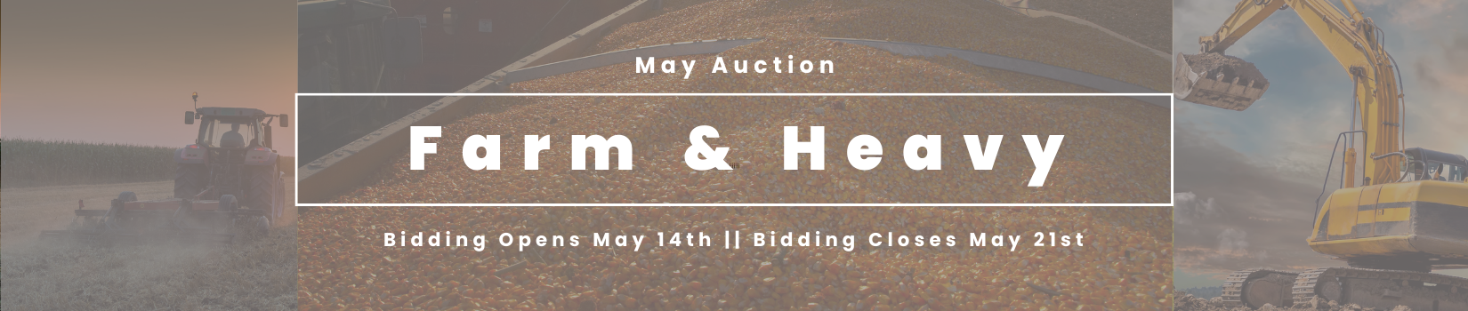 Consign.bid Farm and Heavy Equipment May 21st 6:01 pm Online Auction
