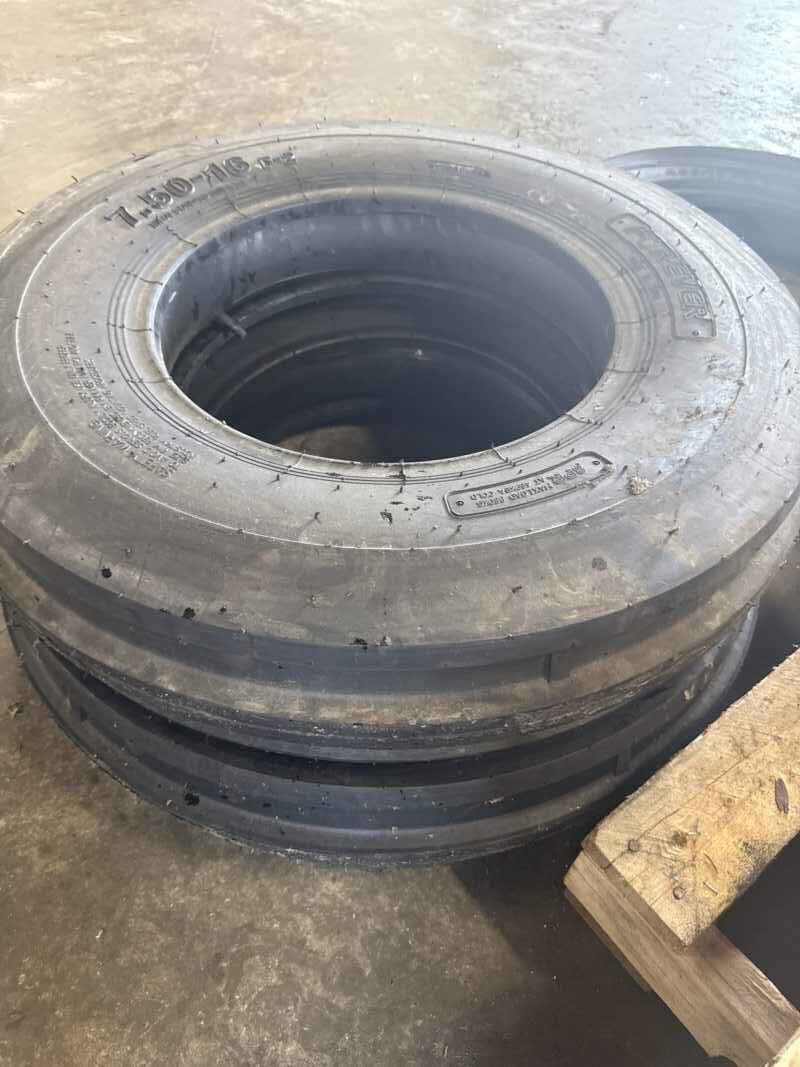 Unused 7.50 16 forever tire with tubes x2