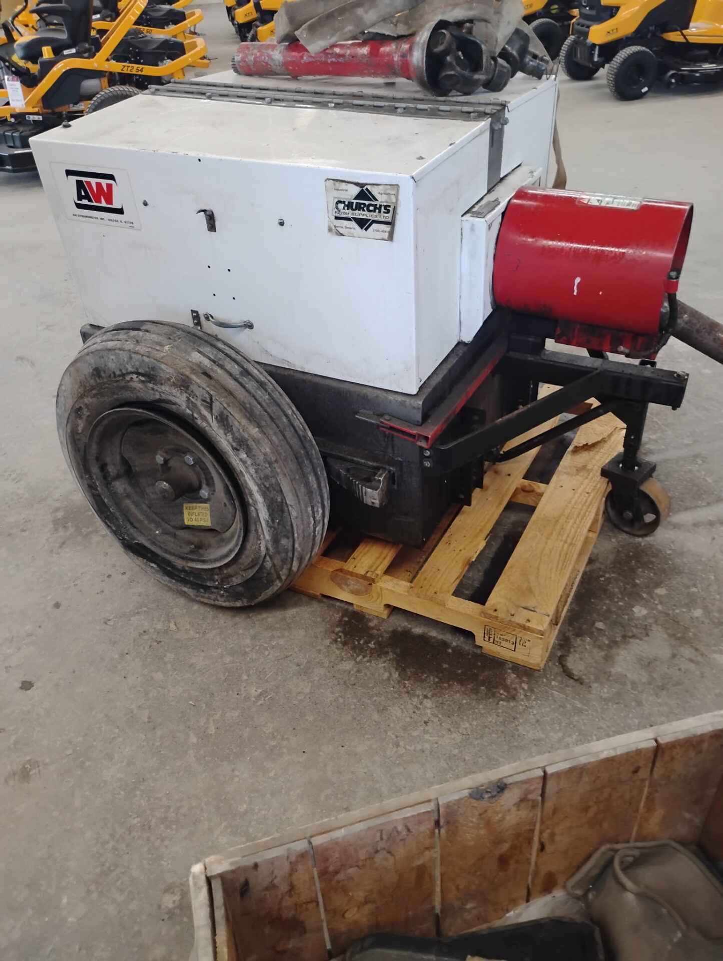 AW model # NFB400 Dynamometer. ...IMAGE OF GUAGES HAS BEEN UPLOADED