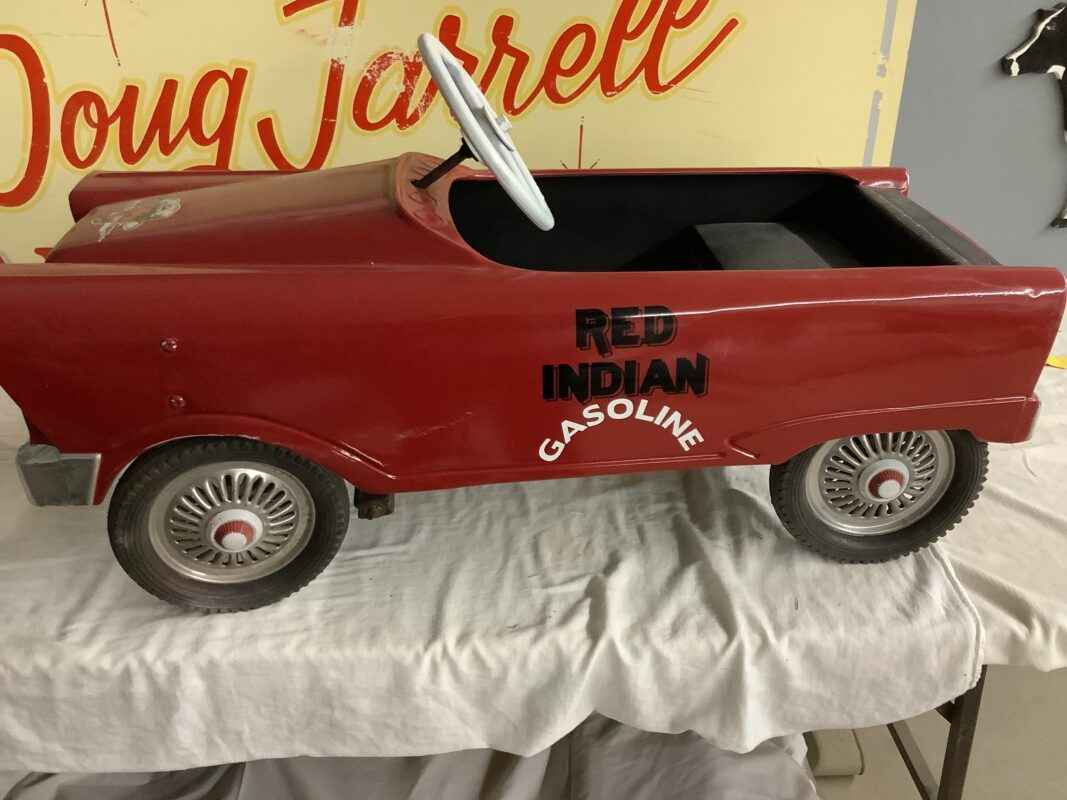Red Indian Gasoline Pedal Car