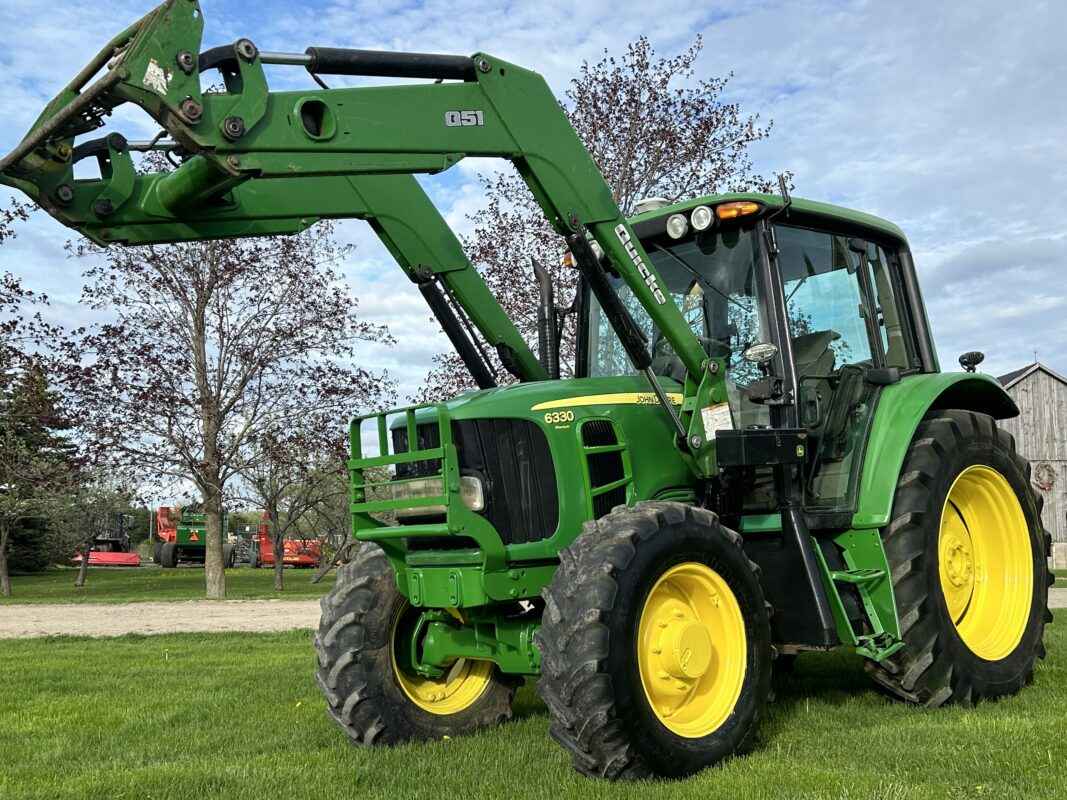 2008 John Deere 6330 Premium Tractor with Loader