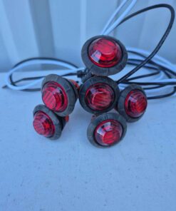 Qty 6 bullet lights