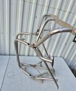 Set of stainless mirror brackets