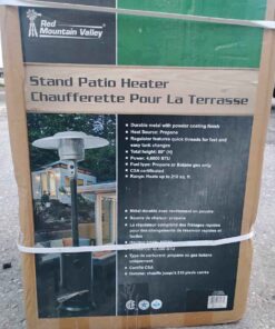 Stand patio heater
