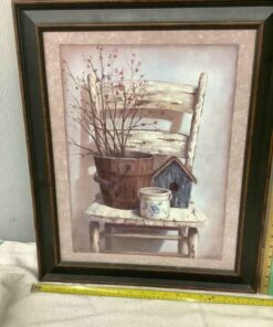 Framed Art - Rustic Chair