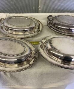 Silver plate Casseroles