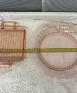 Pink Depression Plates