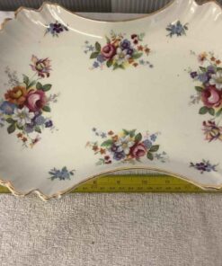Old Foley Pedestal Dish