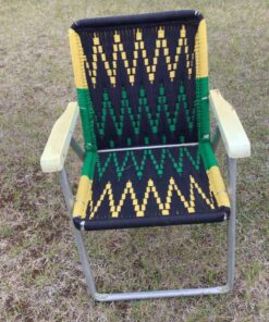 Woven Aluminum Folding Lawn Chair