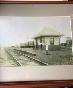 Framed Photo - Smithfield Train Stn