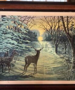 Framed Art - James Lumbar “Winter Solstice”