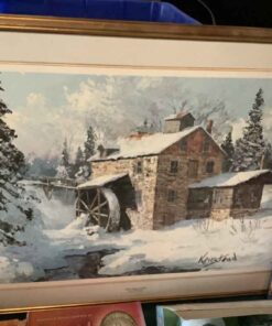 Framed Artwork - Keirstead “Mill at Kings Landing”
