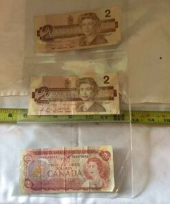 Canadian $2 Bills (3)