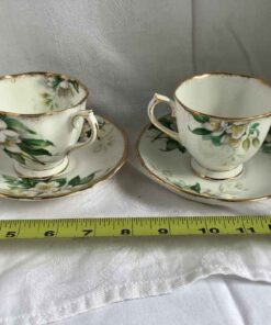 Royal Albert “Orange Blossom” Cups and Saucers