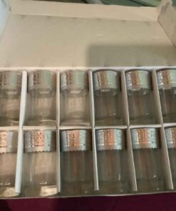 Crystal Fruit Glasses - Boxed made in France