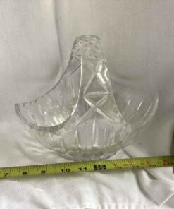 Crystal Basket - vertical rib design