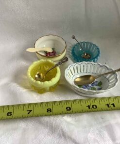 Salts with spoons