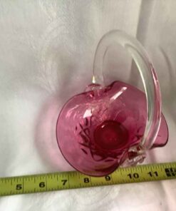 Cranberry Basket 6”h