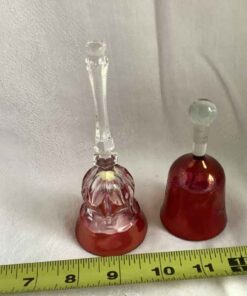 2 small Cranberry Bells