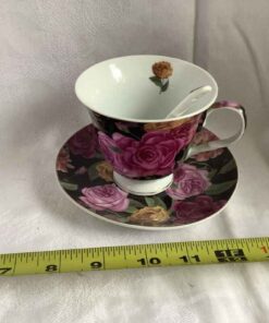 Royal Elfreda Cup and Saucer with spoon