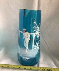 Mary a Gregory - Sea Blue 9.75” Pitcher