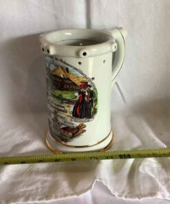 German Puzzle Beer Mug