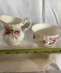 Royal Albert Lavender Rose Cream and Sugar