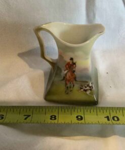 Royal Bayreuth Creamer - Equestrian Dogs
