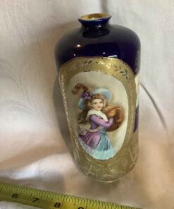Royal Bayreuth Portrait Vase