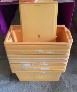 Storage Bins with Lids and key locks (7)
