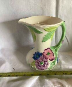 Floral Vase with Floral Frog - J. Kent Ltd