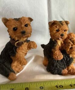 Hand painted Barkers - Yorkies (2)
