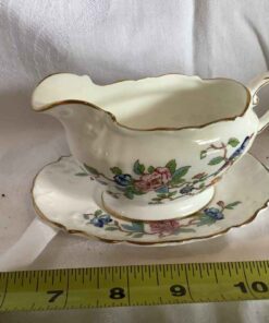 Aynsley Pembroke Gravy Boat with Tray