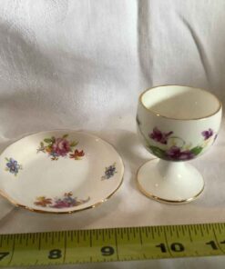 Royal Adderly Egg Cup and Tray