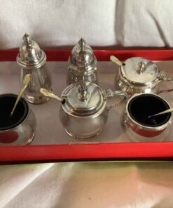 EPNS Condiment Set 13pc