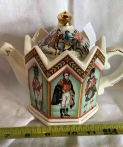 Sadler Teapot - Battle of Waterloo