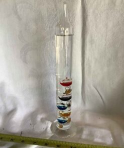 11”h Glass Barometer