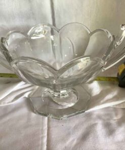 “Chippendale” Art Deco Glass Bowl