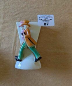 1940s Goebel Gentlemen spill vase