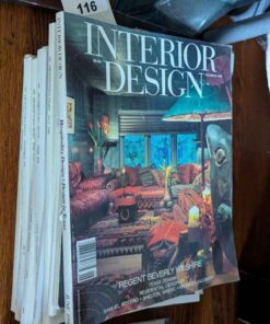 Architectural digest periodicals and Interior Design