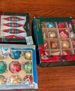 Vintage Christmas ornaments