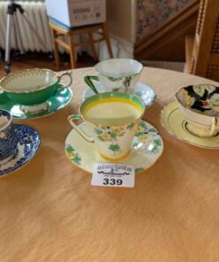 Paragon, Royal Grafton, Royal Albert, Aynsley, etc Tea cups and Saucers