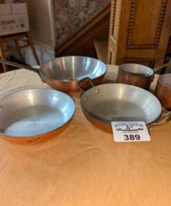 Copper pots and pans