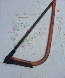 Orange bow saw