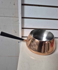 Cooper coated pot